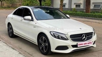 Mercedes C200 2018 2.0 50.000km Trắng