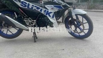 Suzuki Satria F150 2023 Trắng xanh