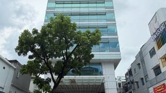 Cho thuê tòa 123 Nguyễn Đình Chiểu, Quận 3,12x33, 1 hầm 1 trệt 12 lầu 