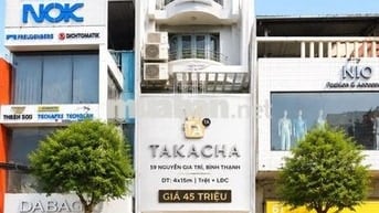 🔥 MẶT TIỀN NGUYỄN GIA TRÍ – BÌNH THẠNH 🔥 4x15M - GIÁ THUÊ: 45 TRIỆU 