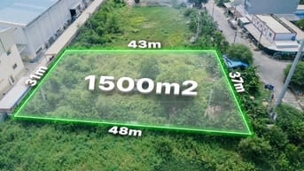 Cho thuê mặt bằng 1500m2 - đường Hải Sơn Tân Đức