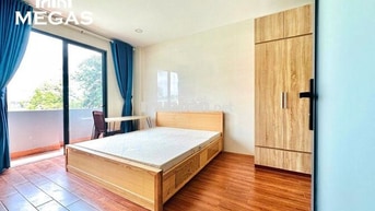 Căn Hộ Đầy Đủ Nội Thất - Ban Công ngay Nguyễn Oanh - Cầu An Lộc 