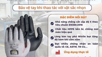 Găng Tay Chống Cắt Mức 5 Jogger PROCUT