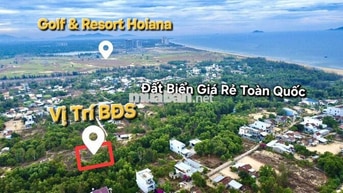 3,5 TỶ SỞ HỮU HƠN 2.000m² ĐẤT BIỂN HỘI AN