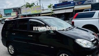 Toyota Innova G 2007 Đen Số sàn xe cọp máy số rin