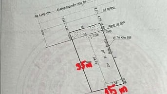 NHÀ BÁN+ XƯỞNG-  MẶT TIỀN -NGUYỄN HỮU TRÍ- BÌNH CHÁNH - 525M² THỔ CƯ-(