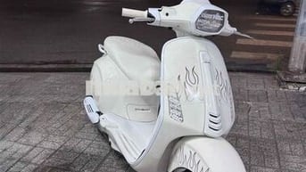Piaggio Vespa Sprint 2015 Trắng, dọn full kiểng