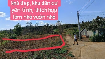 CHÍNH CHỦ CẦN BÁN GẤP LÔ ĐẤT ĐẸP TẠI CƯ M'GAR, ĐẮK LẮK GIÁ CHỈ 209