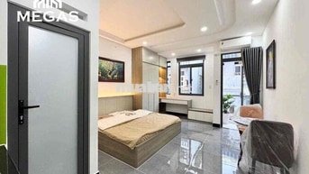 Cho thuê phòng 35m2 Full NT có Ban công gần Q1, Q3 tại Thích Quảng Đức