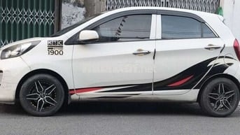 Kia Morning 2015 Số sàn 130.000 km Trắng