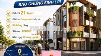 🔥 BẮT ĐÁY QUỸ ĐẤT LIỀN KỀ VIN HÓC MÔN –  BẢO CHỨNG SINH LỜI HOÀN HẢO