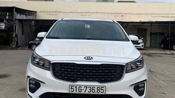 Kia Sedona 3.3FL GATH 2018 mẫu mới 2019 màu trắng