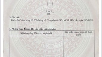 Bán Gấp lô đất nền thổ cư chơn thành  DT 250m2 từ QL14 tới  đất 200m 