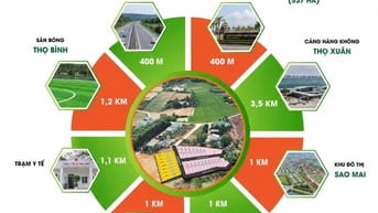 Cần bán lô đất cách kcn lam sơn sao vàng 400m