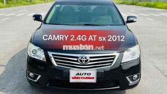 Toyota Camry 2.4G AT 2012 Đen