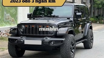 Jeep Wrangler Sahara 2023 Đen 3500 km