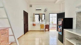 🔥PHÒNG GÁC BAN CÔNG MÁY GIẶT RIÊNG 30M2 - CHỈ TÍNH ĐIỆN NGAY BẢY HIỀN