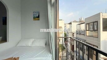 1 PHÒNG NGỦ , BAN CÔNG VIEW CỰC ĐẸP , FULL NỘI THẤT CỰC MỚI