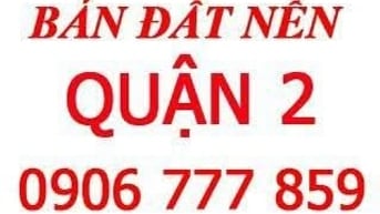 BÁN ĐẤT NỀN D/A KHU 50HA P CÁT LÁI QUẬN 2 CỦ, GIÁ 67TR/M