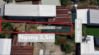 Bán lô đất 136m2(3,5x38) giá 1 tỷ 3 đường An Nhơn Tây huyện Củ Chi SHR