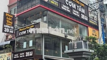 Cho thuê Góc 2 MT 355 sư vạn hạnh Q10 ,4x18m, 5 tầng , 90 tr