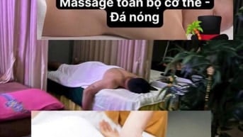Massage  vuốt sâu dài , trị liệu  Body Lgam giảm căng cơ mệt mỏi.