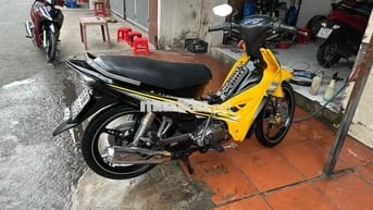 Yamaha Sirius 110 2013 Vàng đen bánh mâm