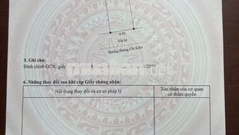 bán khuôn đất mặt đường đôi Phùng Chí Kiên