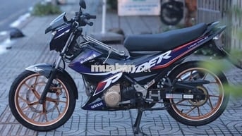 Suzuki Raider R150 Đen Tím Trắng