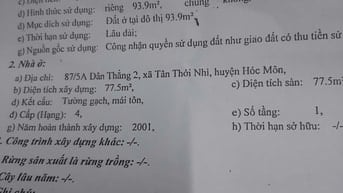 BẤN NHÀ GẤP-GẦN TRUONG NGUYÊN AN KHUONG -HOC MON·