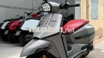 Lambretta X125 ABS 2026 Xám Đen 418 km