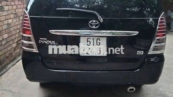 Toyota Innova Đen 7 chỗ 2008 G