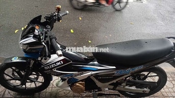 Suzuki Raider Đen, Xanh, Trắng