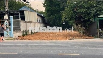 Hạ giá bán lô đất mặt tiền DH605 Thới Hòa bến cát Bình Dương 
