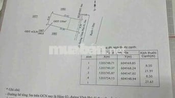 Bán lô đất vĩnh phú 41 vào 1/ DT 184,6 có 120m2 ODT ngang 8,5x22