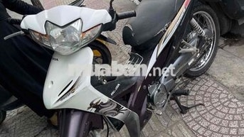 Honda Wave S110 2014 Trắng Đen BSTP máy zin êm ạ