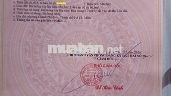 ĐẤT PHƯỜNG CHÁNH PHÚ HÒA CẦN BÁN, 550M2, CHÍNH CHỦ