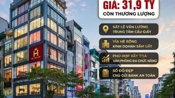 Mặt phố TT cầu giấy, QH ổn định, 75m2 5T giá 31,9 tỷ CTL