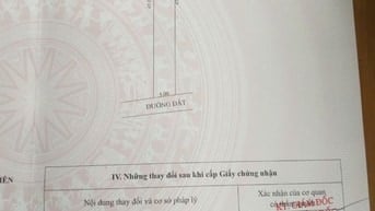 Đất nền thổ cư chính chủ cần bán