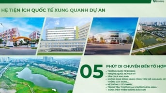 💎 Nhà phố An Khánh Ecomony từ 15 tỷ – Sổ đỏ lâu dài