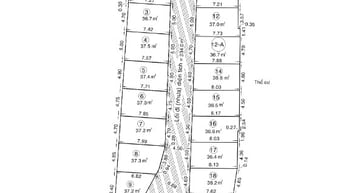 Bán đất trống khu phân lô đồng bộ hẻm 8m 