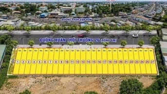 Bán 27 Lô Mặt Tiền Xuân Thới Thượng 26