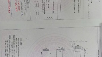 Nhà bán hẻm xe tải 6m, 1 trệt, 2 lầu đường thông ra chợ Hoàng Hoa Thám