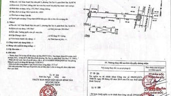 bán gấp căn nhà mặt tiền 142 Trần Thanh Mai, phường Tân Tạo A