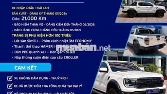 Ford Raptor 2024 Trắng 21.000 km