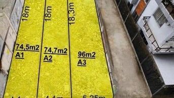 CẦN BÁN 4 LÔ MẶT TIỀN ĐƯỜNG 18 LINH ĐÔNG THỦ ĐỨC CHỈ TỪ 5,4TY (F0 )