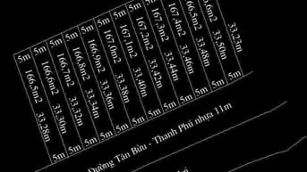 Đất nền mặt tiền đường Tân Bửu Thanh Phú giá rẻ – 2,3 tỷ (còn TL)