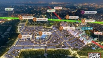 Đất dịch vụ Yên Vĩnh nằm trong quần thể đại đô thị Hinode Royal Park