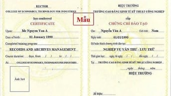 Khóa Học Nghiệp Vụ Văn Thư Lưu Trữ