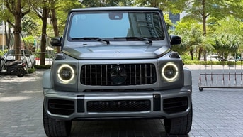 Bán xe Mercedes Benz G63 AMG, sản xuất 2021, màu xám nhám, xe mới đẹp